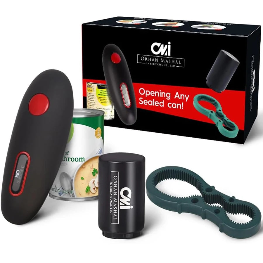 Effortless Electric Can Opener | One Touch Automatic Operation