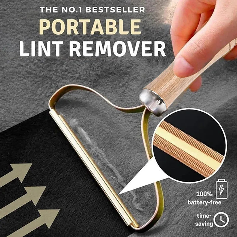 Portable Pet Hair Remover Brush - Manual Lint Roller