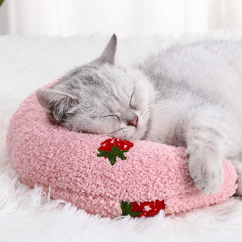 U-Shaped Pillow Cat