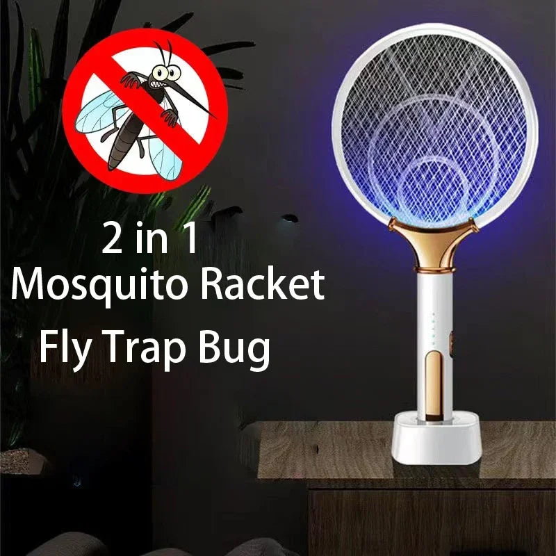 electric mosquito racket, bug zapper racket , electric fly swatter