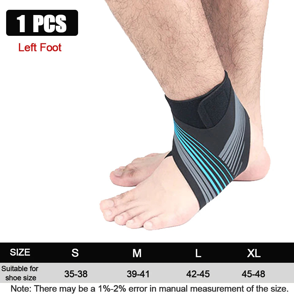 High-Protection Sport Ankle Support - Elastic & Safe