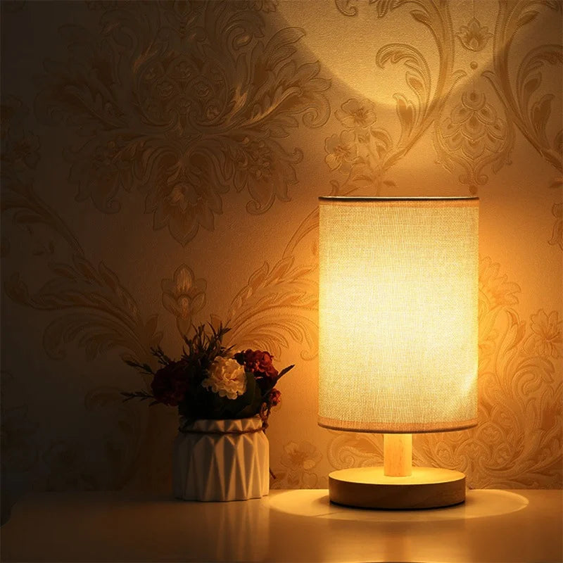 Cylinder Shade Table Lamp