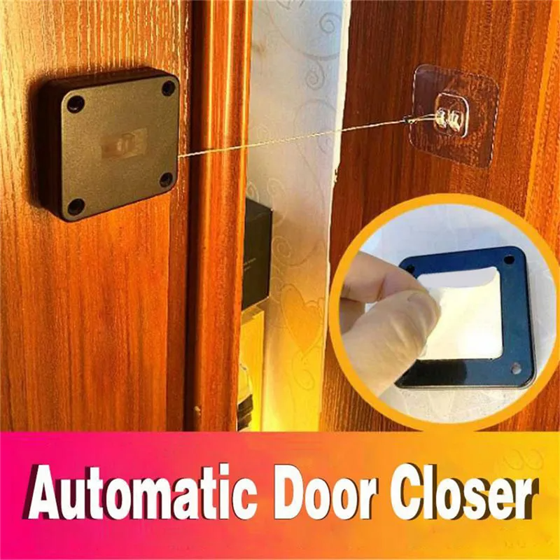 Efficient Automatic Rope Door Closer | Easy Install & Durable Design